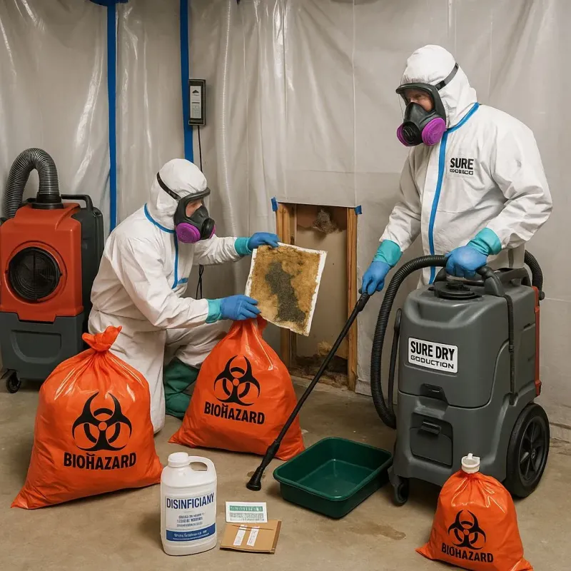 Contaminated Water Handling Protocols process in Covington County, MS