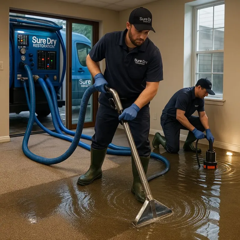 Water Extraction and Removal process in Covington County, MS